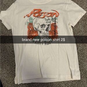 Poison Graphic Tee in White